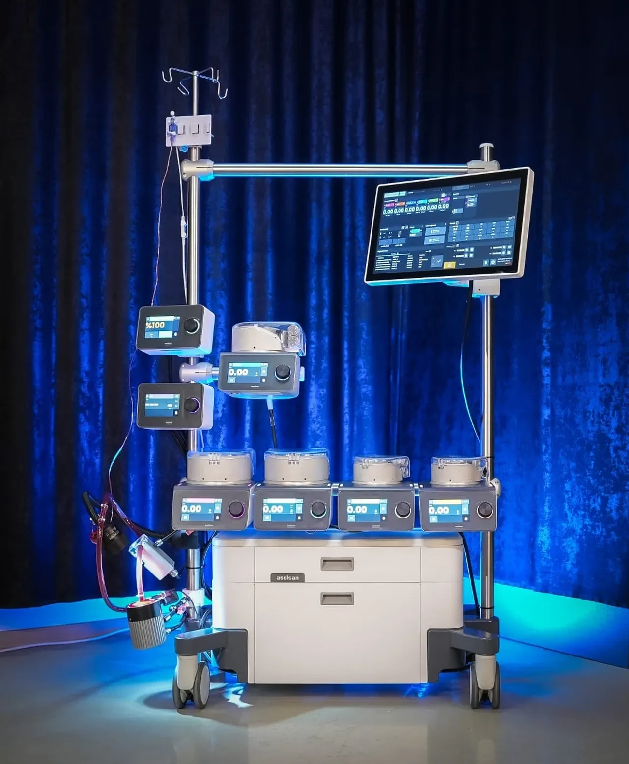 ASELSAN'ın geliştirdiği kalp akciğer makinesi kritik testi geçti