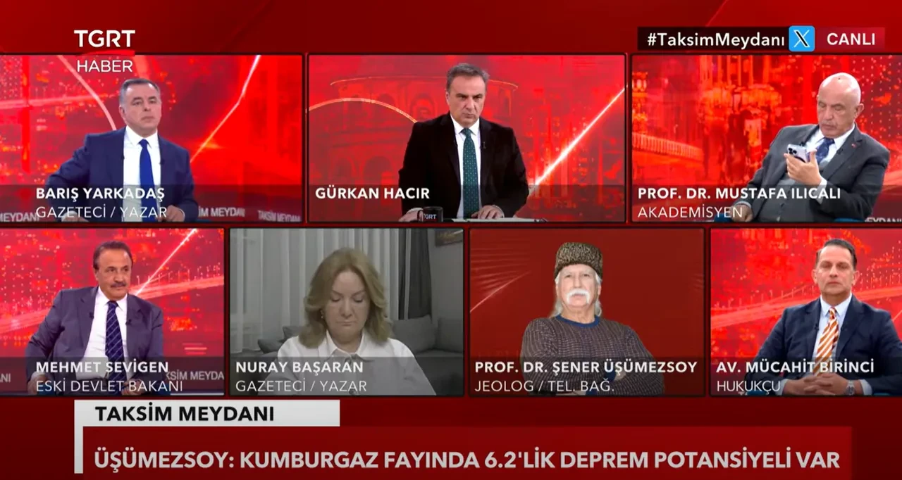 Şener Üşümezsoy’dan Kumburgaz fayı uyarısı: 6,2’lik potansiyel var!