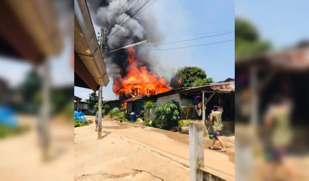 Annesinden uyuşturucu için para istedi! İstediğini alamayınca evi ateşe verdi