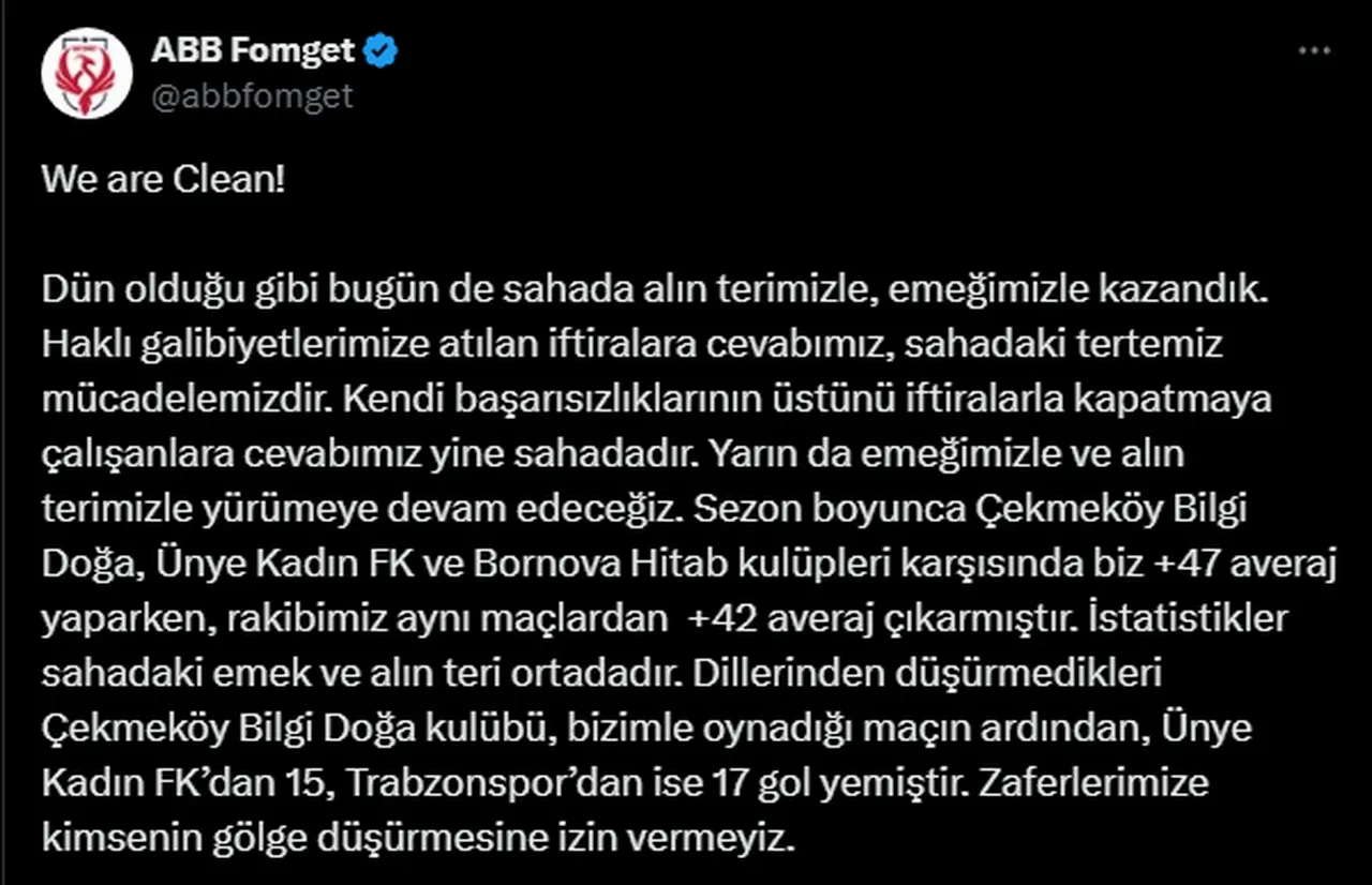 Kadın futbolunda şaibe tartışması! Fenerbahçe'yi Mourinho'nun sözüyle cevap"