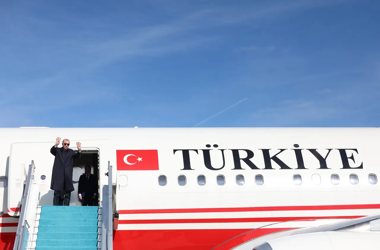 Cumhurbaşkanı Erdoğan İtalya'nın başkenti Roma'ya hareket etti!