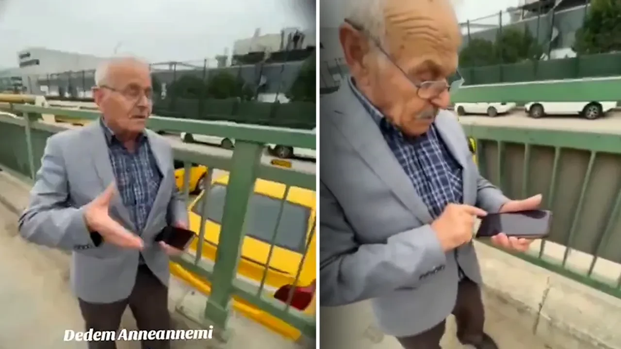 Eşini otobüste unutan yaşlı adam gündem oldu! ' Vallahi çıldıracağım ya. Allah'ım kurtar beni'