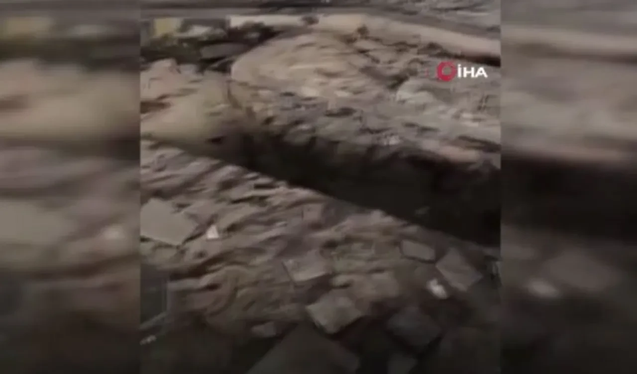 Hafız Esad'ın mezarı açıldı, kemikleri çalındı! Bu görüntüler iddiaları kanıtlar cinsten