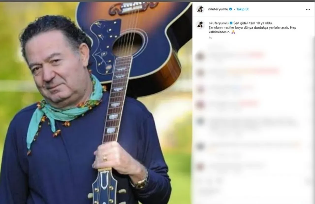 Nilüfer'den Kayahan paylaşımı: Sen gideli tam 10 yıl oldu