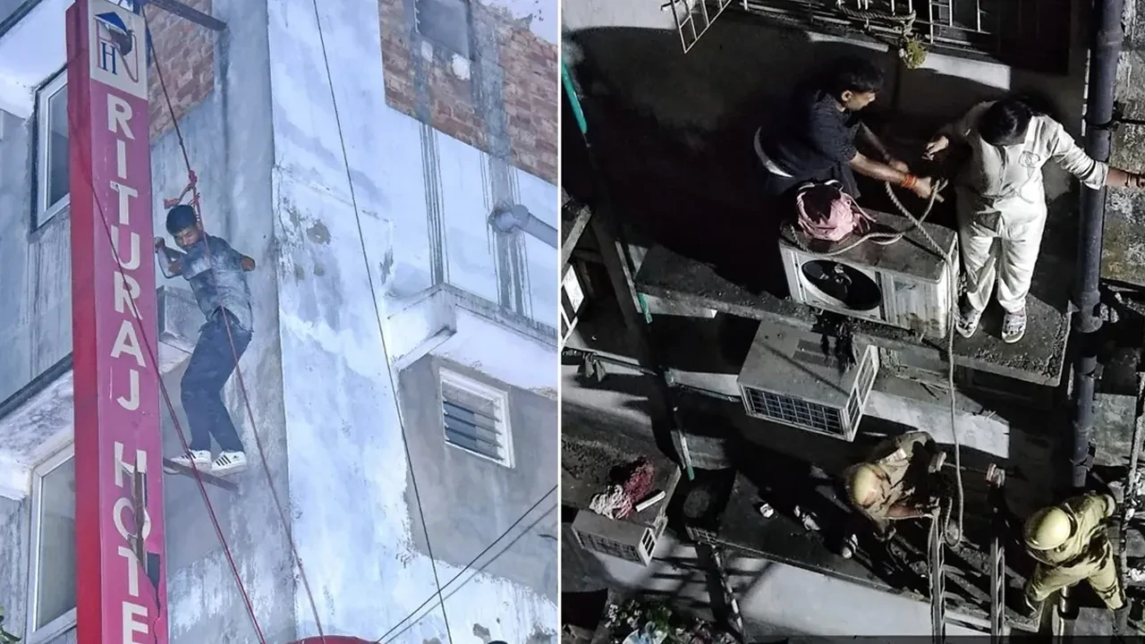 Hindistan'da korkunç otelde yangını! En az 15 ölü | Şoke edici video