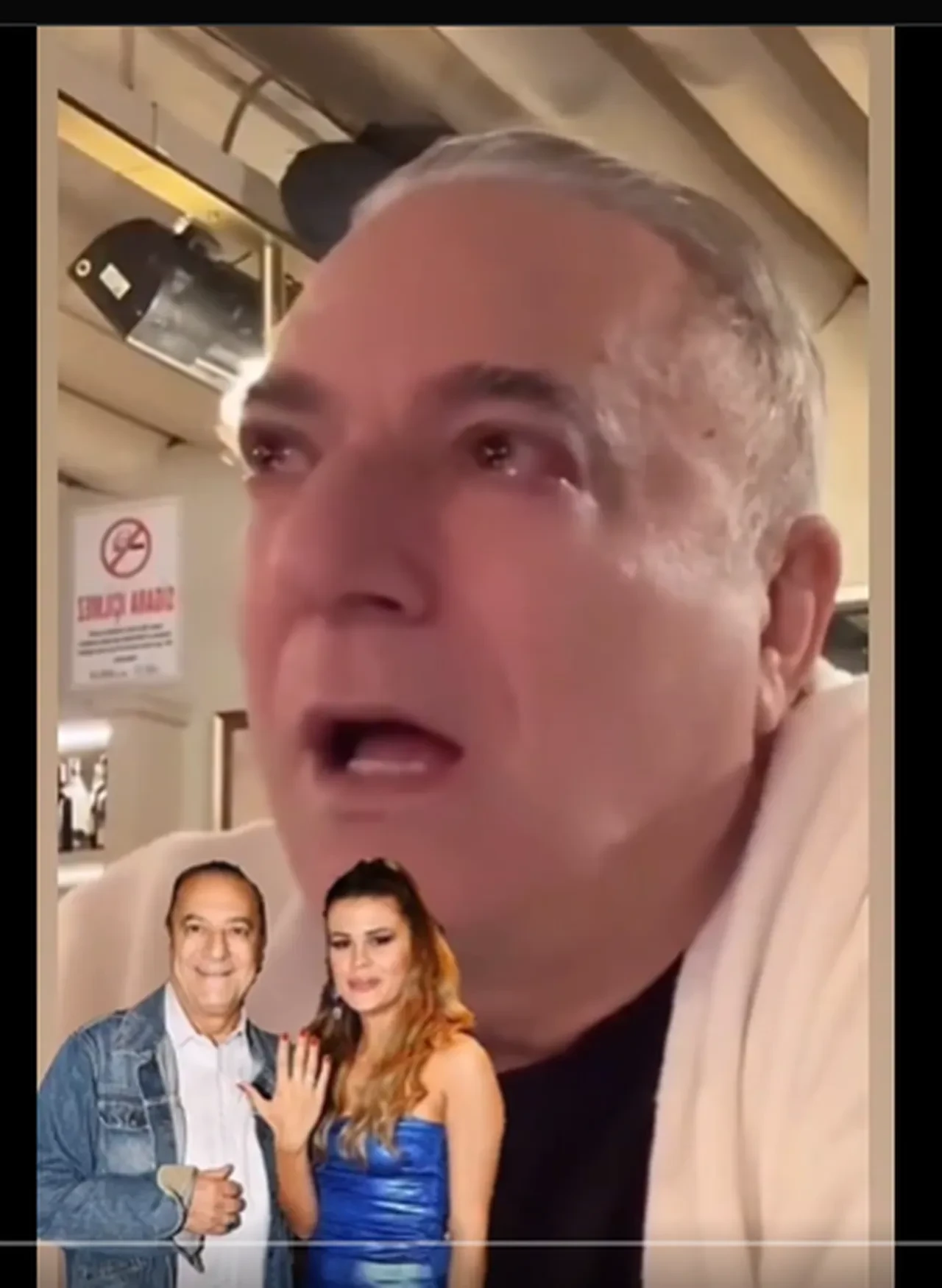 Mehmet Ali Erbil, eski sevgilisi Gülseren Ceylan'dan şikayetçi olunca hüngür hüngür ağladı