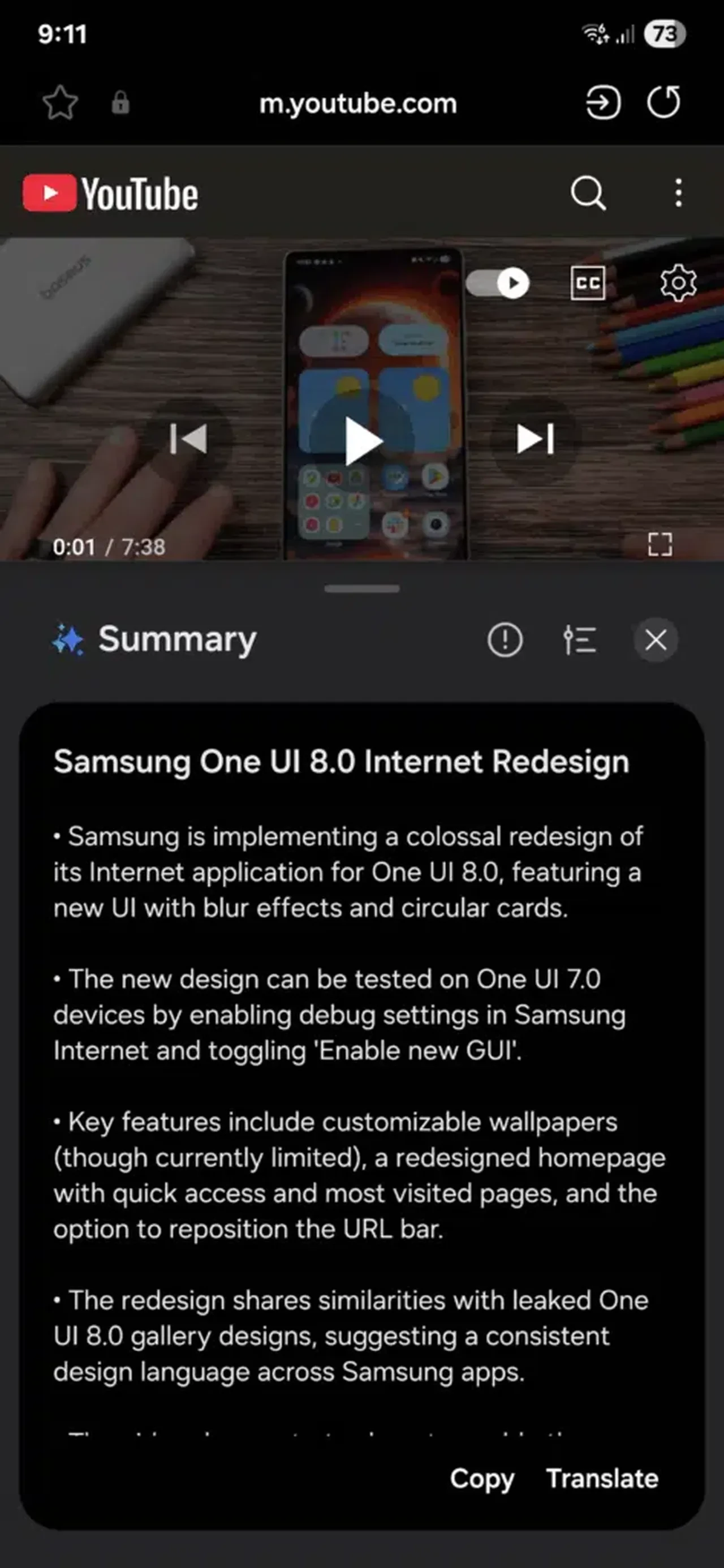 One UI 8 her şeyi özetleyecek! Yeni güncelleme ile video izlemek geçmişte kalıyor