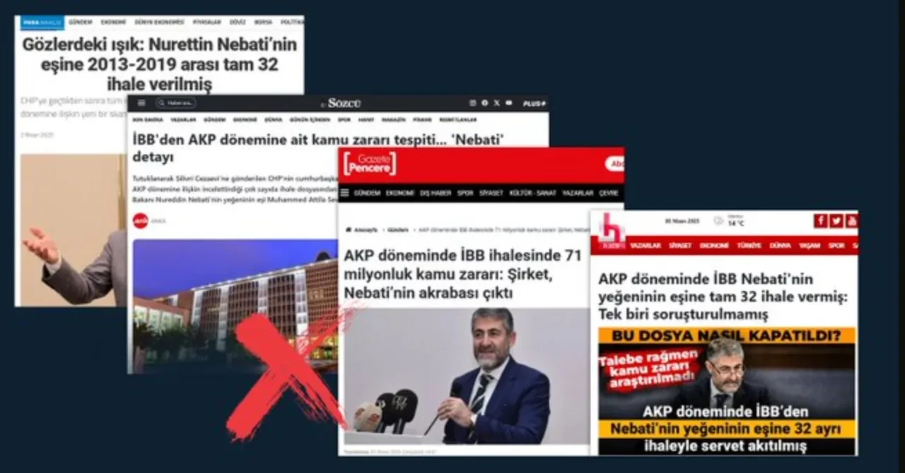 İBB üzerinden Nebati ailesine ihale iddiası: DMM'den açıklama geldi