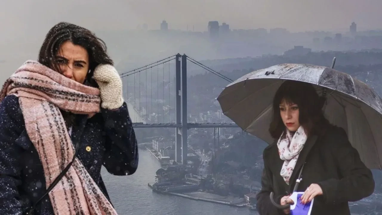 İstanbul'a kış geri dönüyor! Kar sürprizi kapıda, sıcaklıklar düşüyor! Meteoroloji ve Valilik uyardı