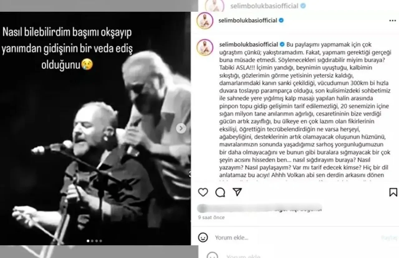 Volkan Konak en son ona sarılmıştı! Selim Bölükbaşı'ndan duygusal paylaşım