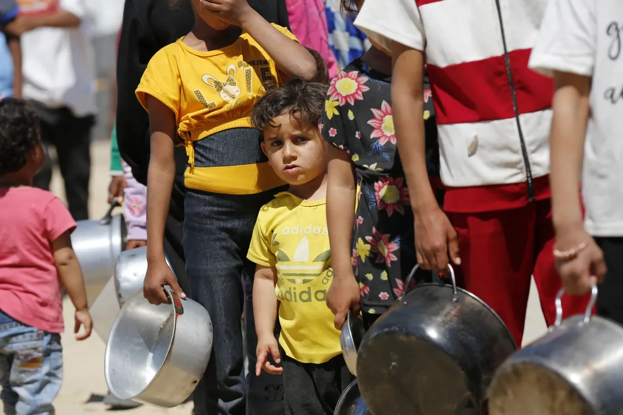 Gazze'deki durum alarm veriyor! Yetersiz beslenen yüzlerce çocuk risk altında