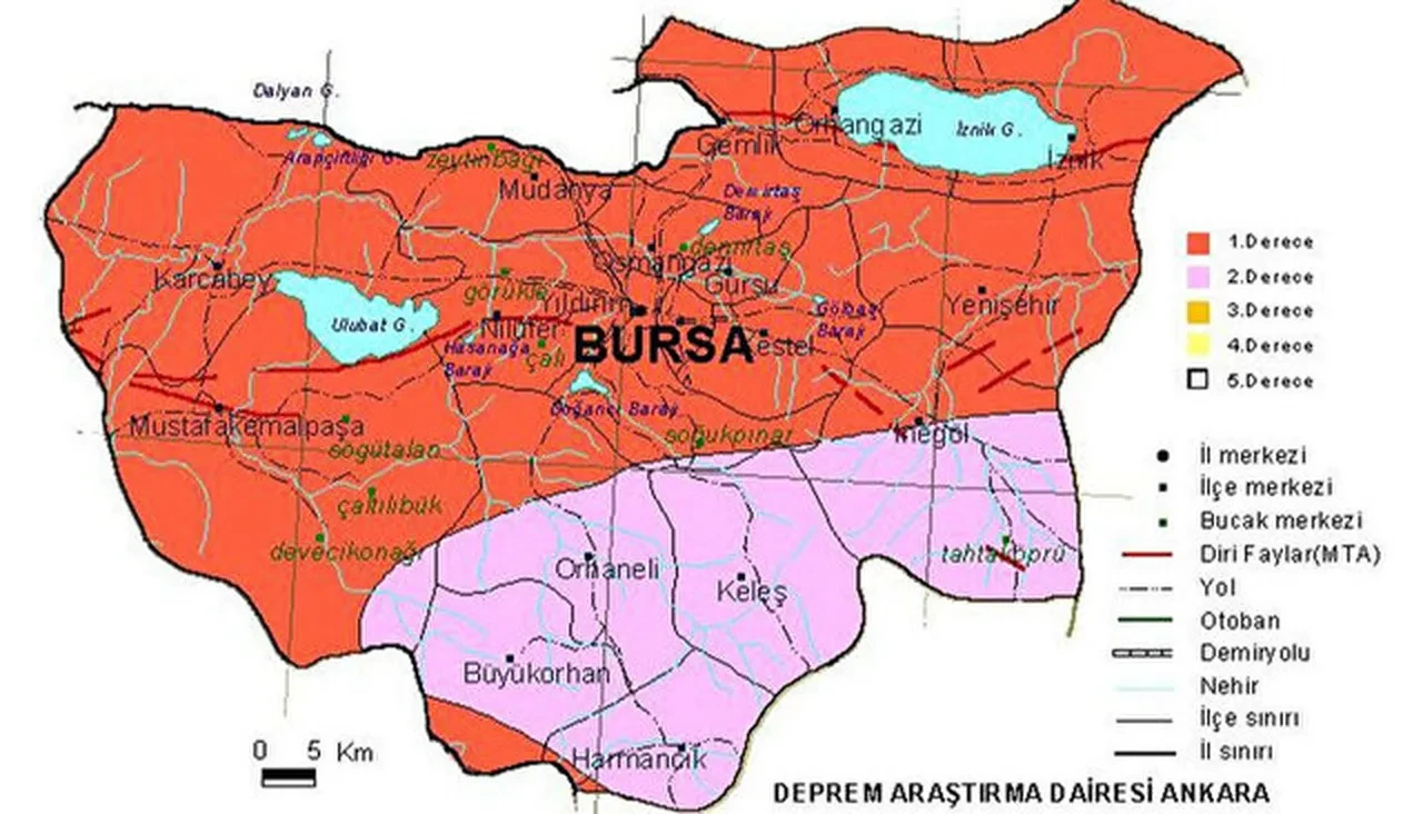 Bursa’da deprem mi oldu? Bursa’daki aktif faylar ve deprem riski araştırılıyor