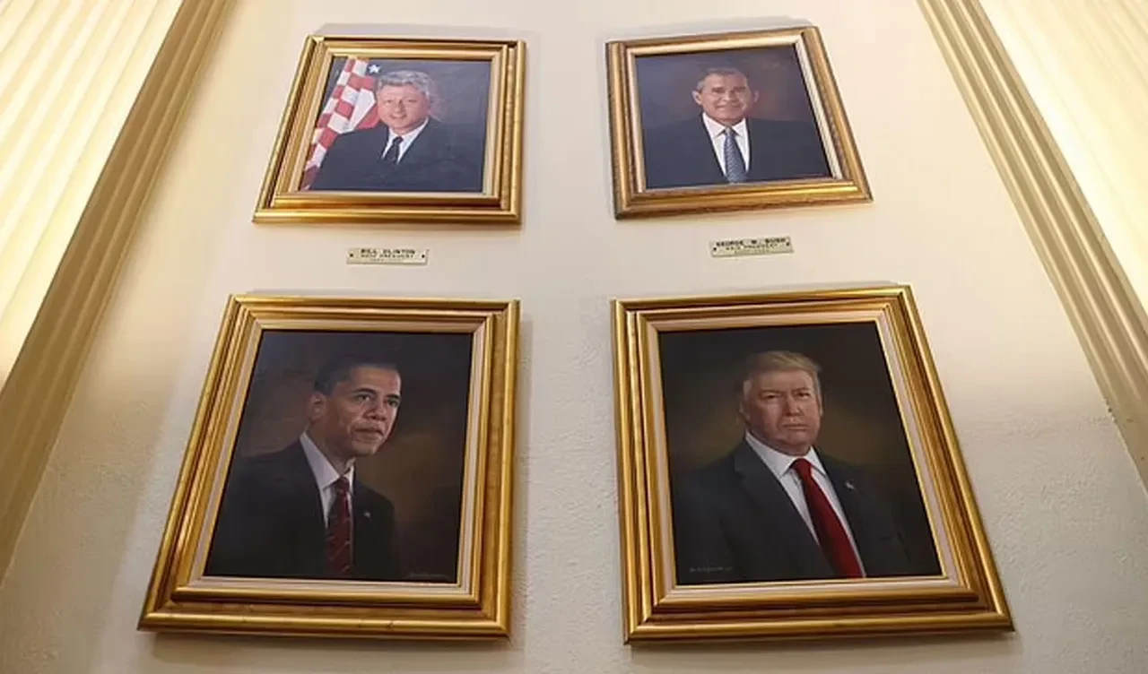 Trump'ın 'en kötü' çizilen portresi kriz çıkardı! İngiliz sanatçı isyan etti