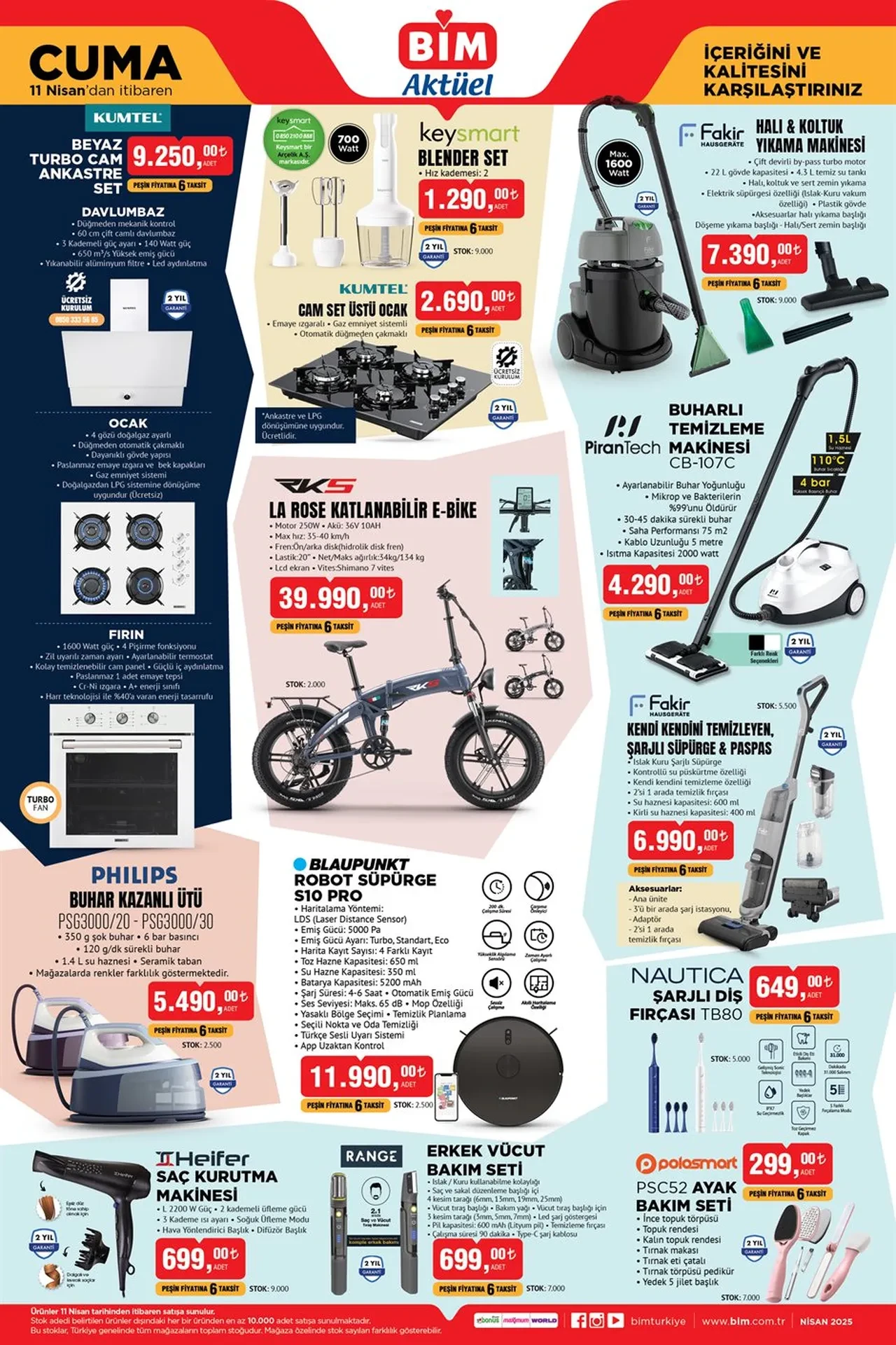 BİM aktüel ürünlerini kaçıran pişman! 11 Nisan kataloğunda yok yok
