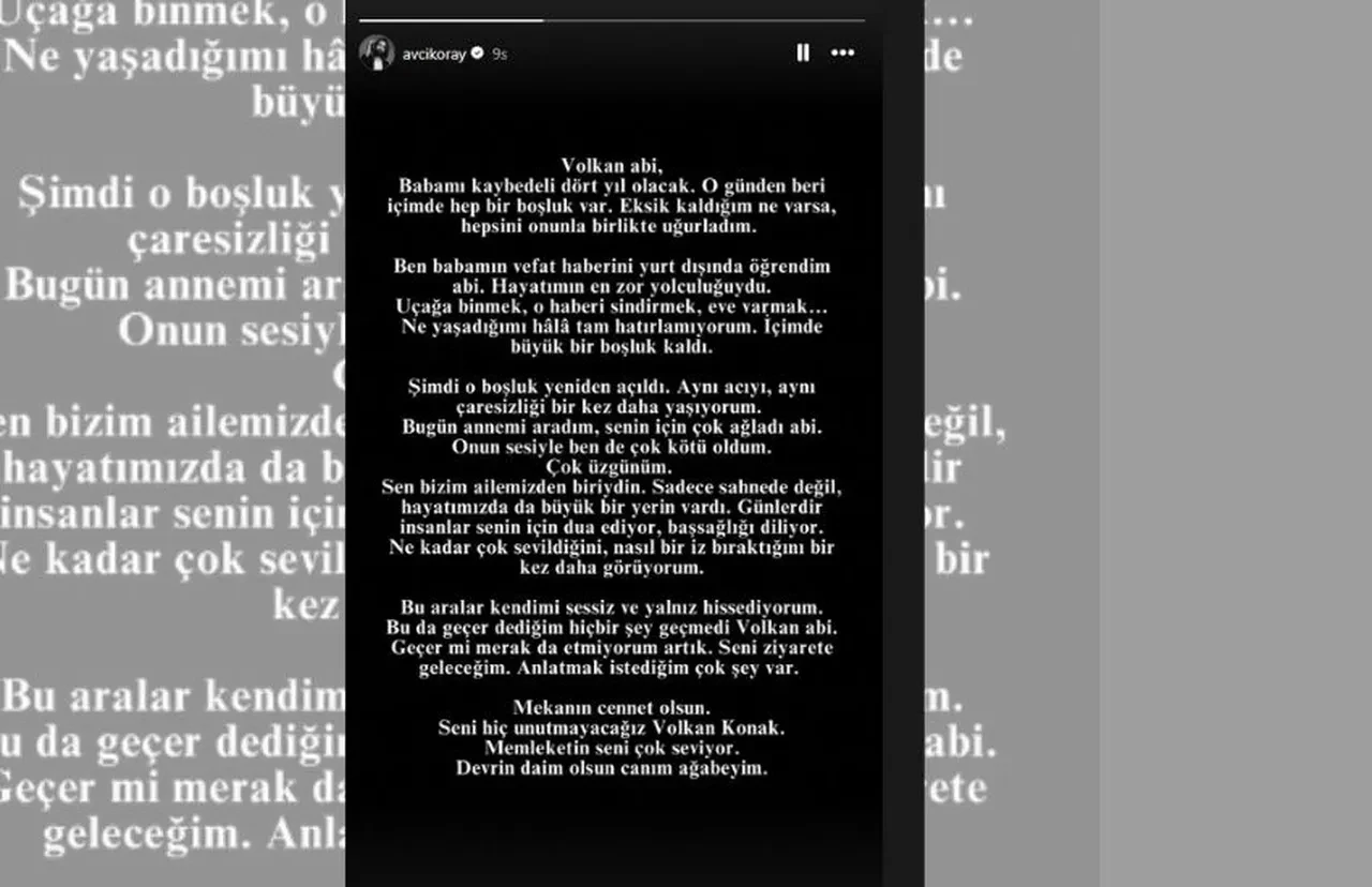 Koray Avcı'dan günler sonra Volkan Konak paylaşımı