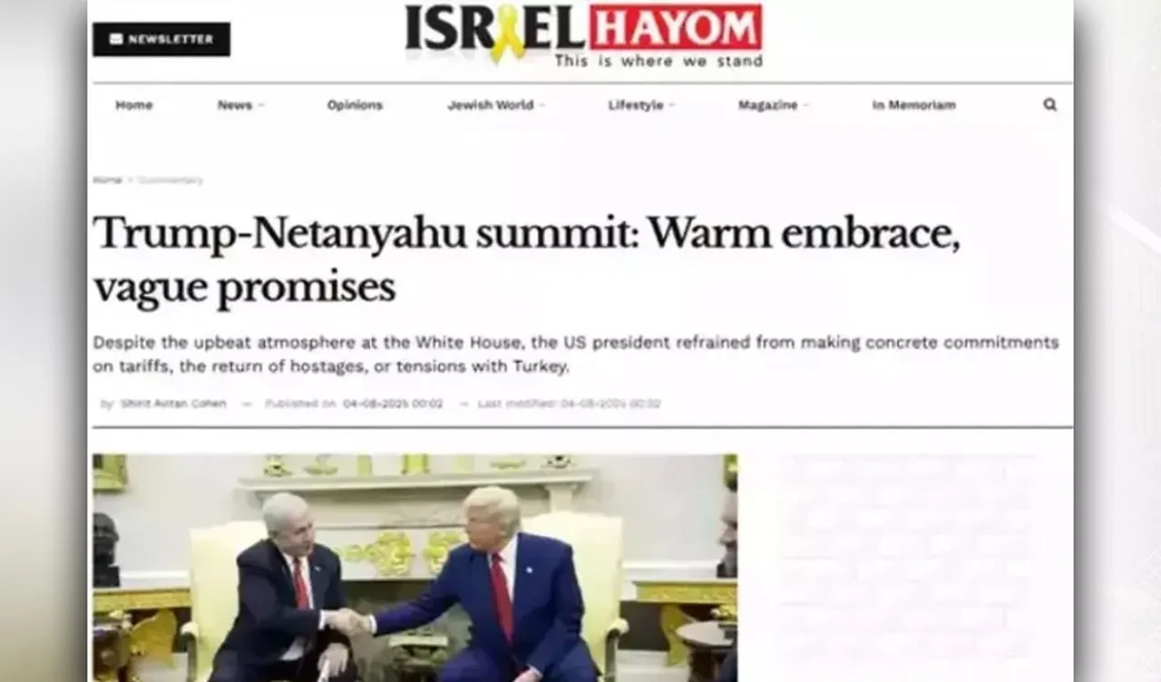 Trump-Netanyahu görüşmesine Erdoğan'a övgüler damga vurdu! Dünya basını yazdı Yunanistan'ın rahatsızlığı ortaya çıktı