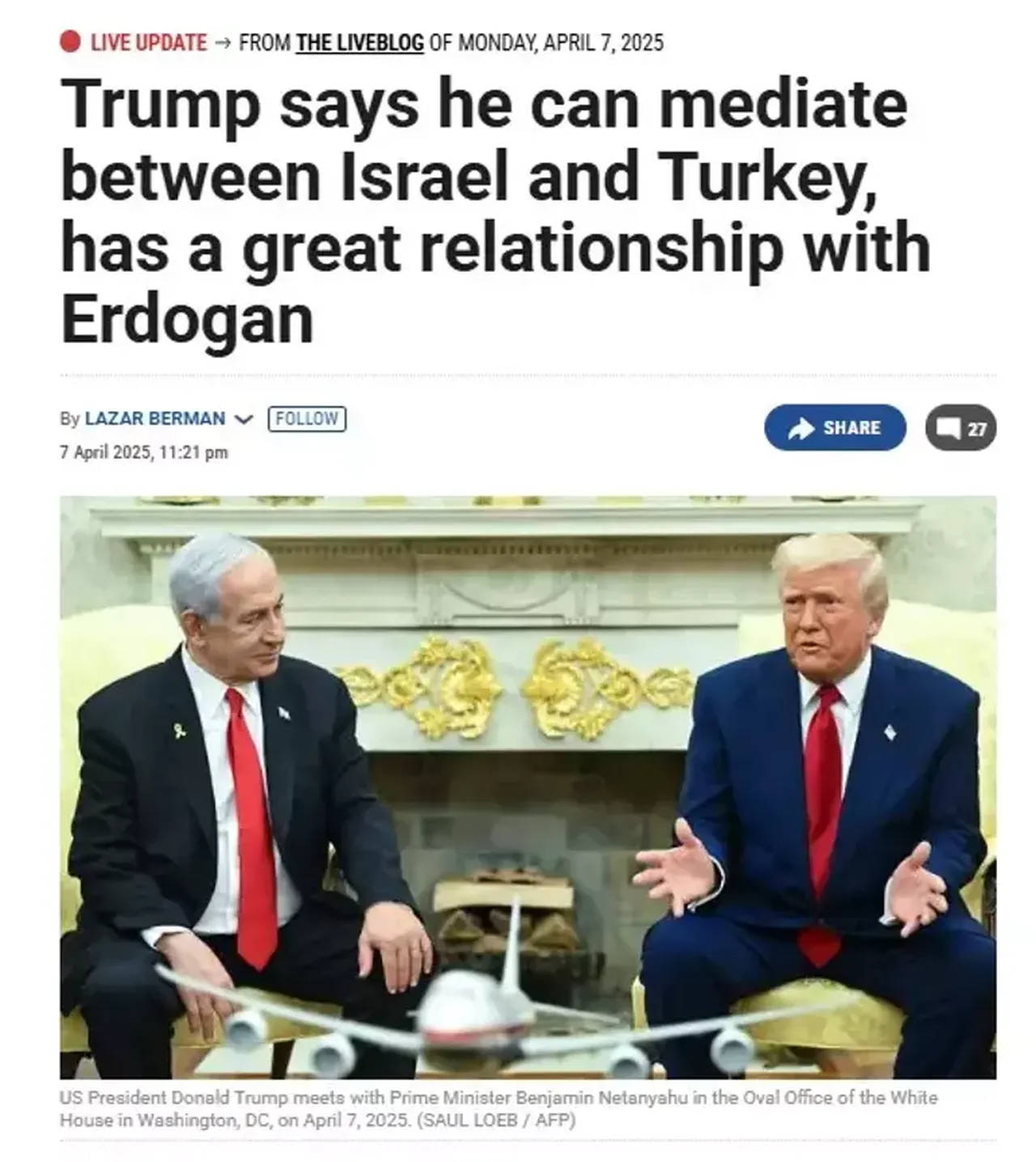 Trump-Netanyahu görüşmesine Erdoğan'a övgüler damga vurdu! Dünya basını yazdı Yunanistan'ın rahatsızlığı ortaya çıktı