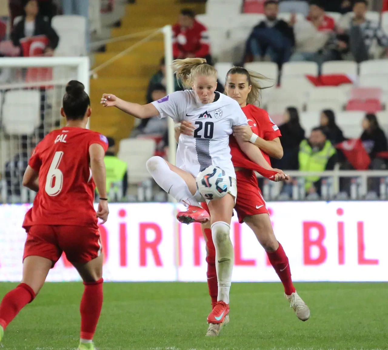 Türkiye Slovenya maç sonucu kaç kaç? A Milli Kadın Futbol Takımının işi zora girdi
