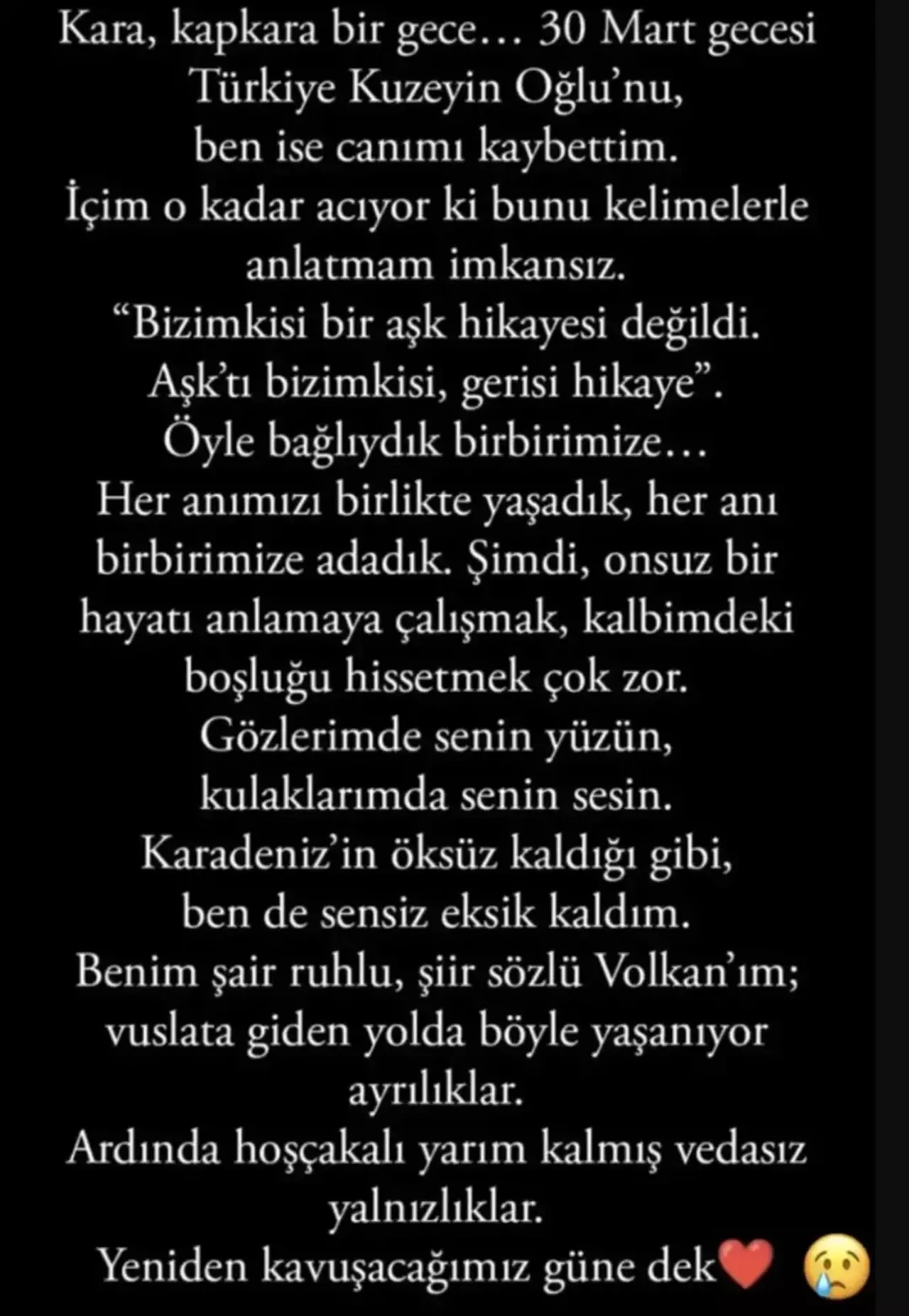 Volkan Konak'ın eşi Selma Konak'tan yürek yakan paylaşım! "Bizimkisi bir aşk hikâyesi değildi, aşktı"