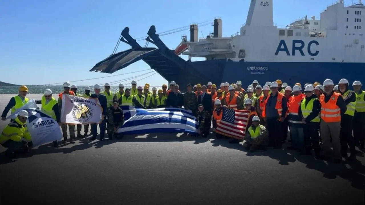 ABD askeri gemisi Yunanistan'da! Gelecekte birçok alanda etkin olabilir