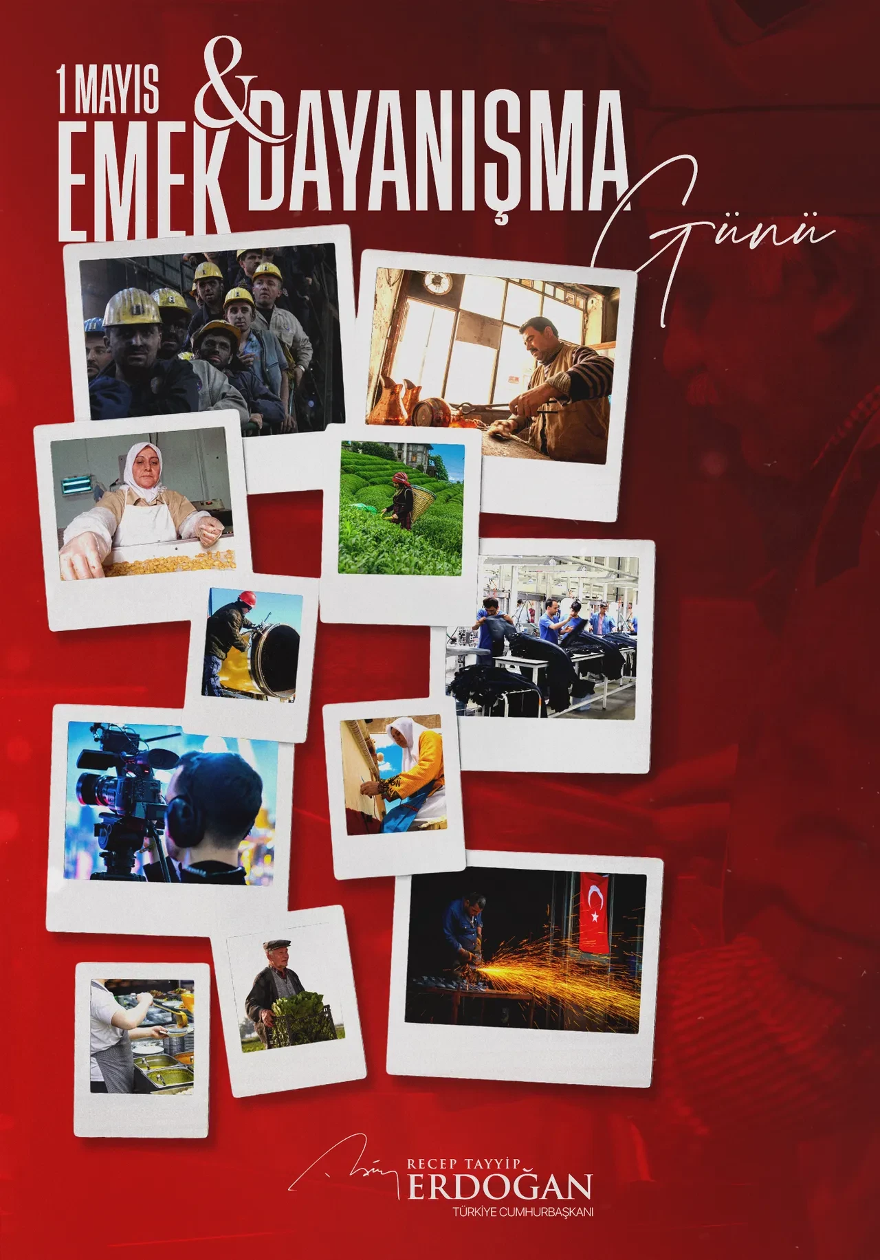 Cumhurbaşkanı Erdoğan'dan 1 Mayıs için kutlama mesajı