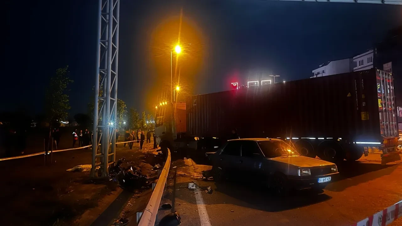 Beylikdüzü'nde 1 kişinin öldüğü kazada 2 kişi de yaralandı