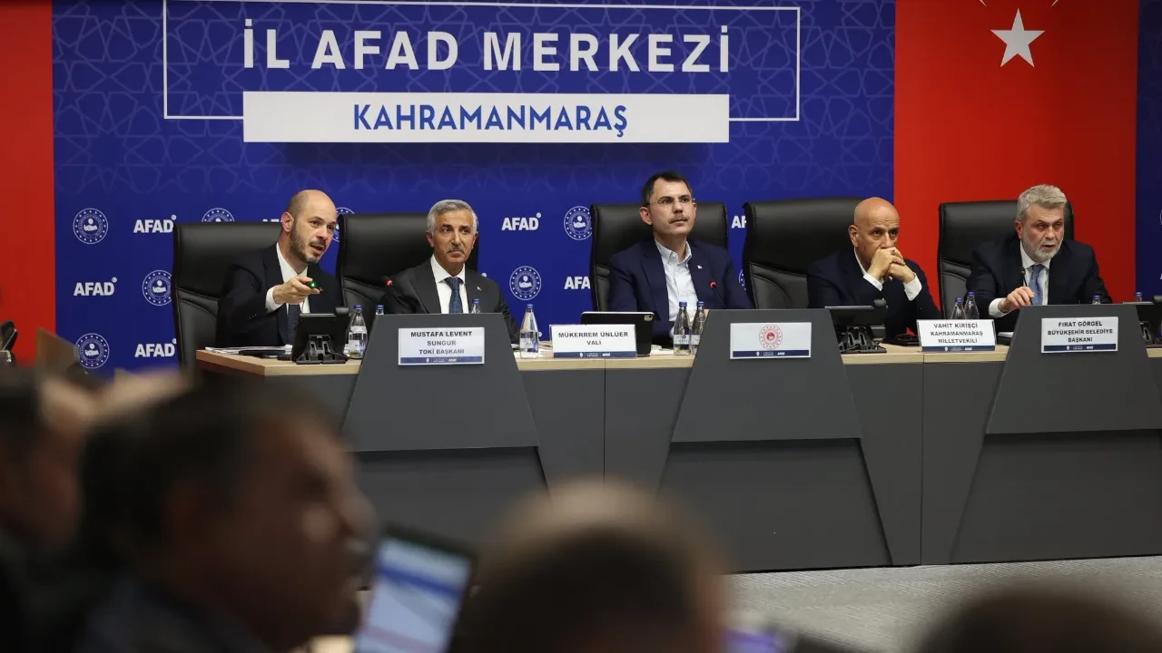 Kahramanmaraş'ta ev ve iş yerleri teslim edildi! Murat Kurum bölgede inceleme yapıyor