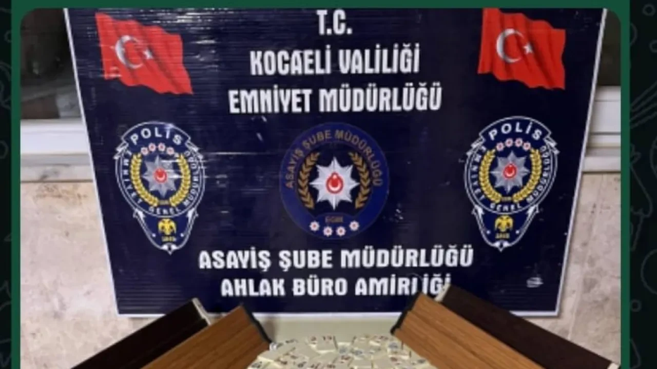 Kocaeli'de kumar oynayan 3 kişiye 27 bin 741 lira ceza kesildi