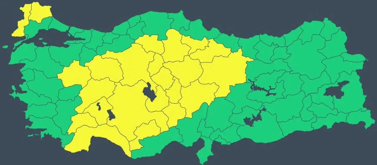 Meteoroloji 23 ile sarı kodlu uyarı verdi! Bahar havasına yağış molası! İşte 10 Mayıs Cumartesi hava durumu