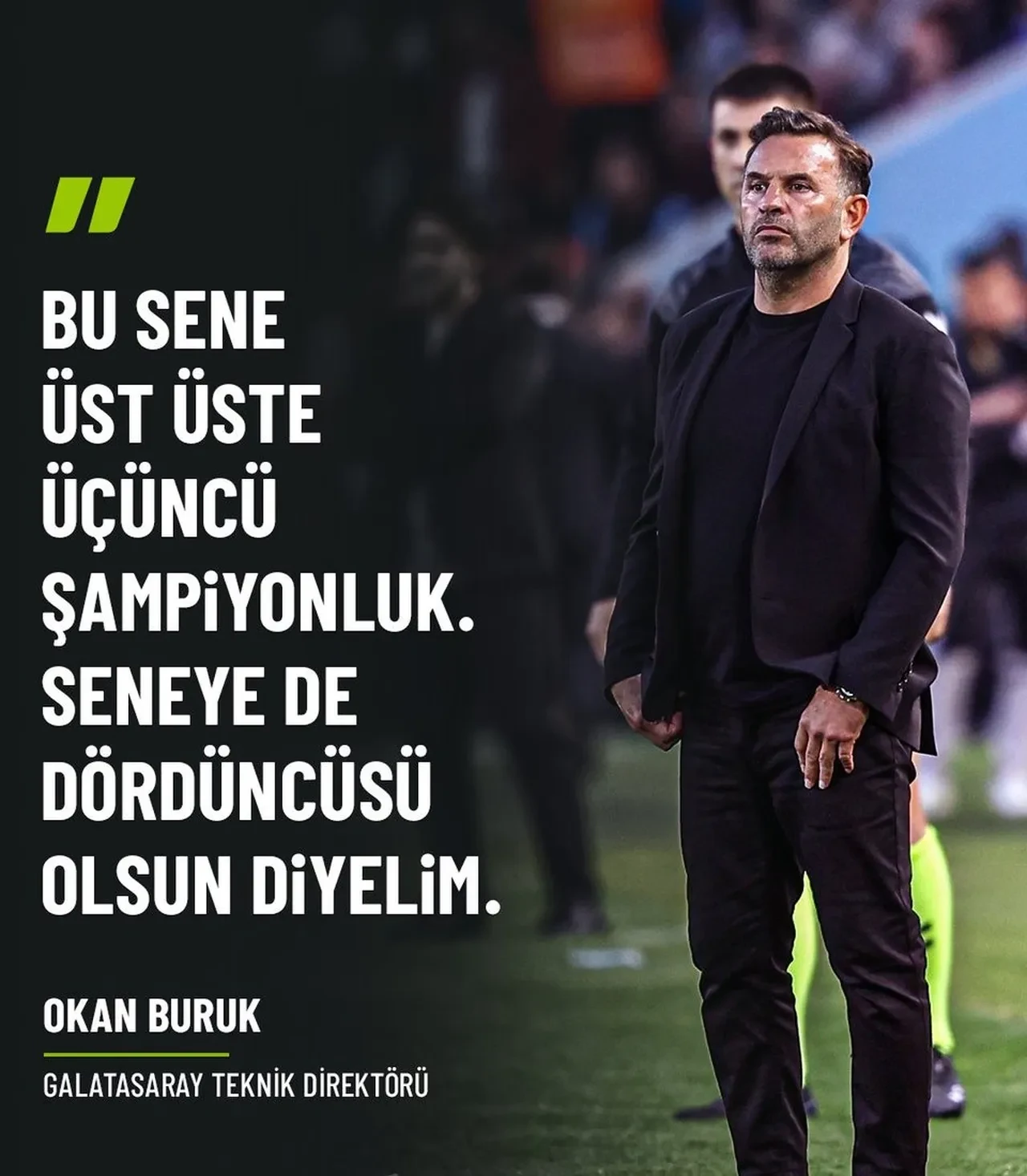 Okan Buruk üst üste gelecek zaferleri istiyor!