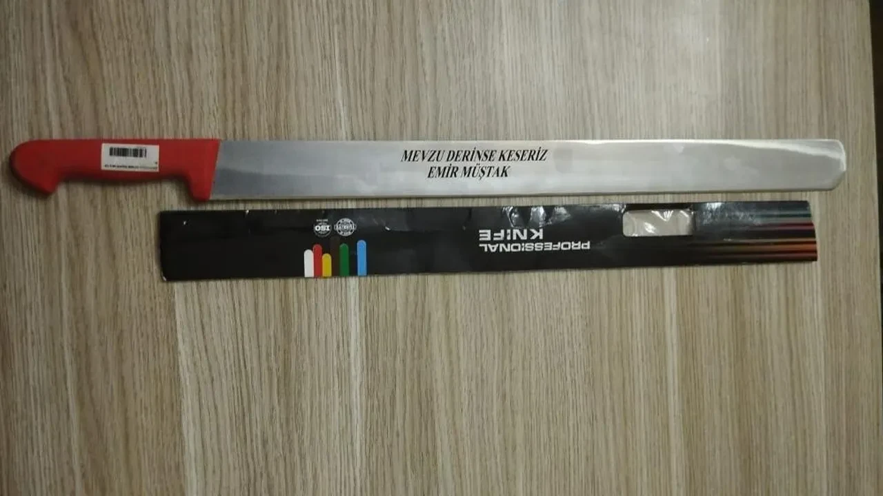 Trafikte çıkan tartışmada döner bıçaklı maganda tutuklandı