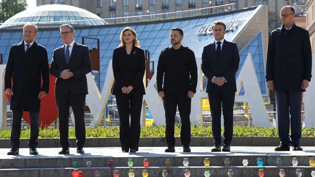 Ukrayna'ya Avrupa çıkarması! Liderler en az 30 günlük ateşkese hazır