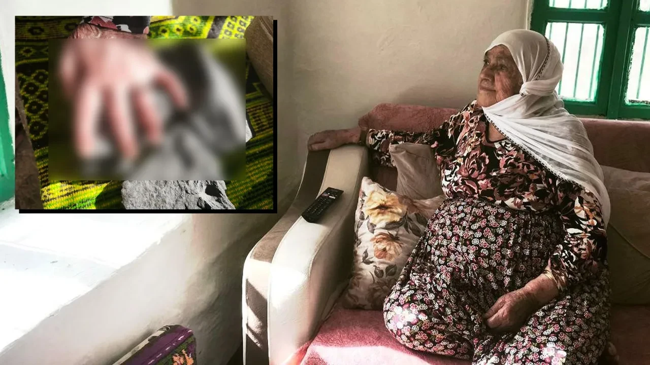 Bahçesine düşen cisim karşısında şoke oldu! Anneler Günü hediyesi 
