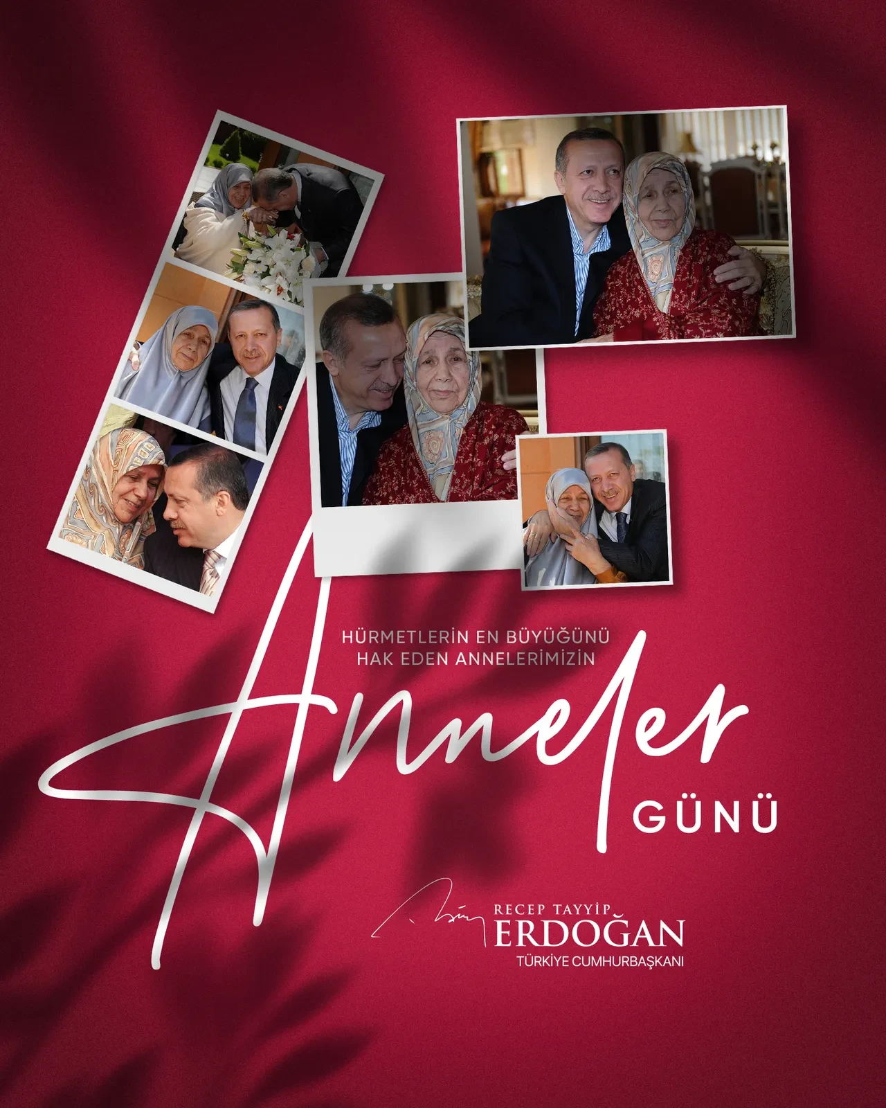 Cumhurbaşkanı Erdoğan'dan 'Anneler Günü' paylaşımı