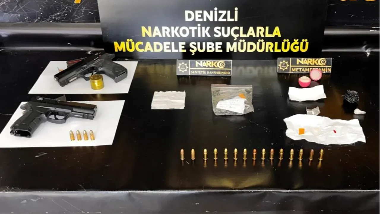 Denizli merkezli 4 ilde uyuşturucu operasyonu: Çok sayıda şüpheli gözaltında!