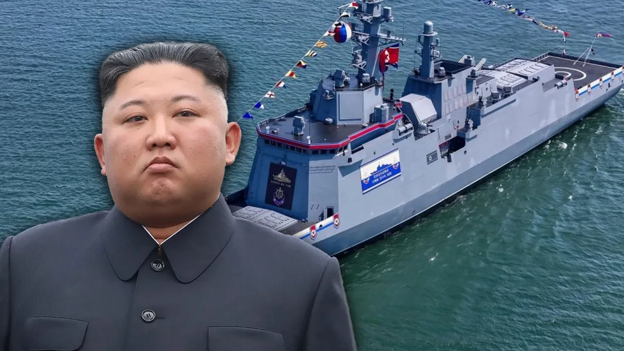 Kim Jong-un'un savaş gemisi için skandal iddia: Yelken bile açamaz