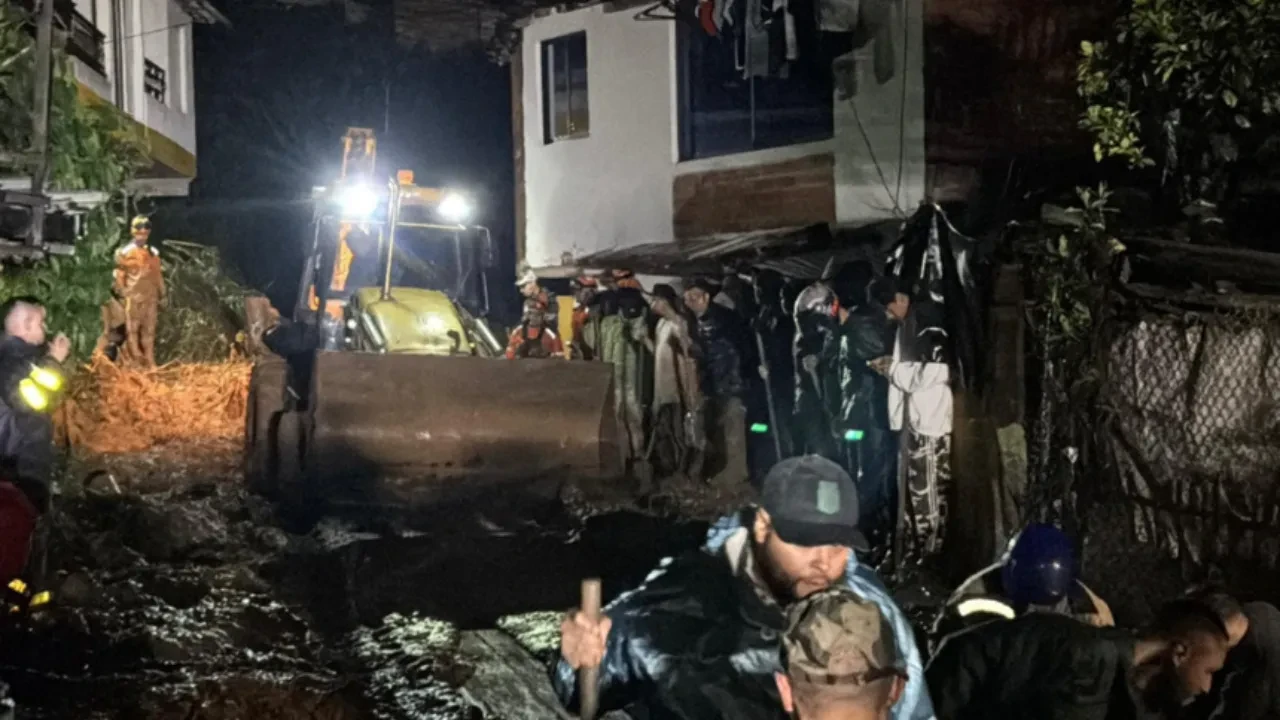 Kolombiya'da sel ve heyelan felaketi! Can kayıpları var