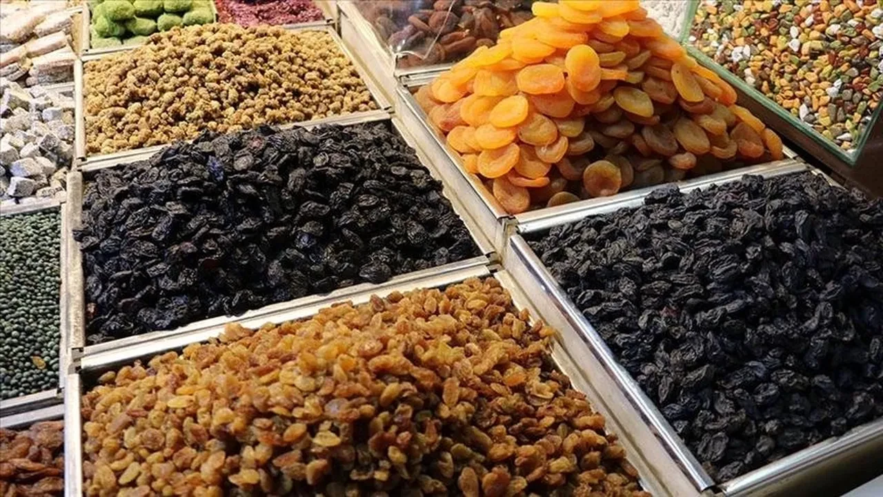 Kuru meyvede ihracat 1,5 milyar dolara ulaştı