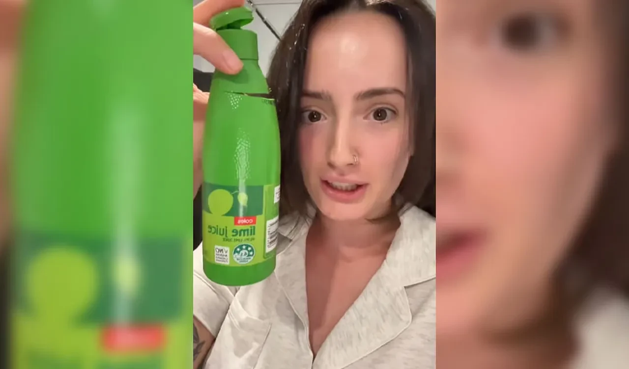 Meyve suyundan çıktı, herkesin midesi bulandı! Ne olduğu ise muamma