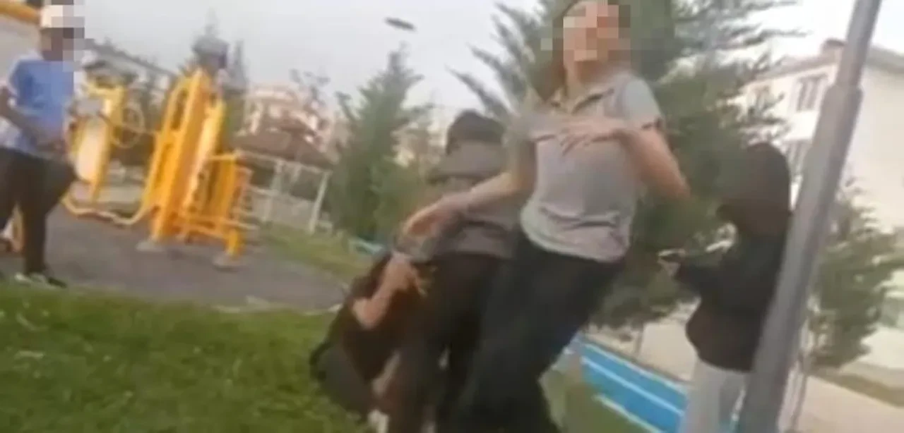 Akran zorbalığı bitmiyor! Tuzak kurup parkta bir saat boyunca dövdüler!