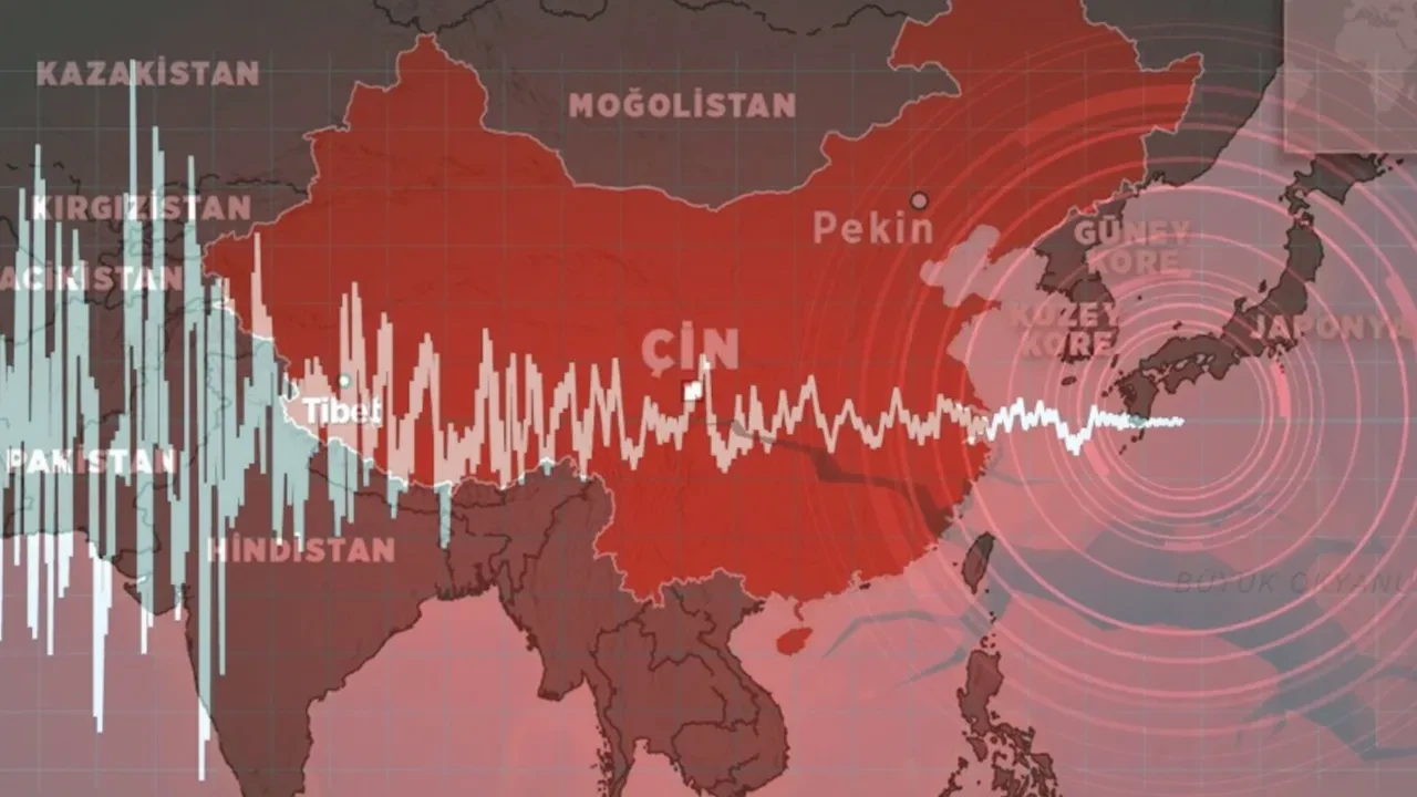 Çin'in Tibet Özerk Bölgesi'nde şiddetli deprem!
