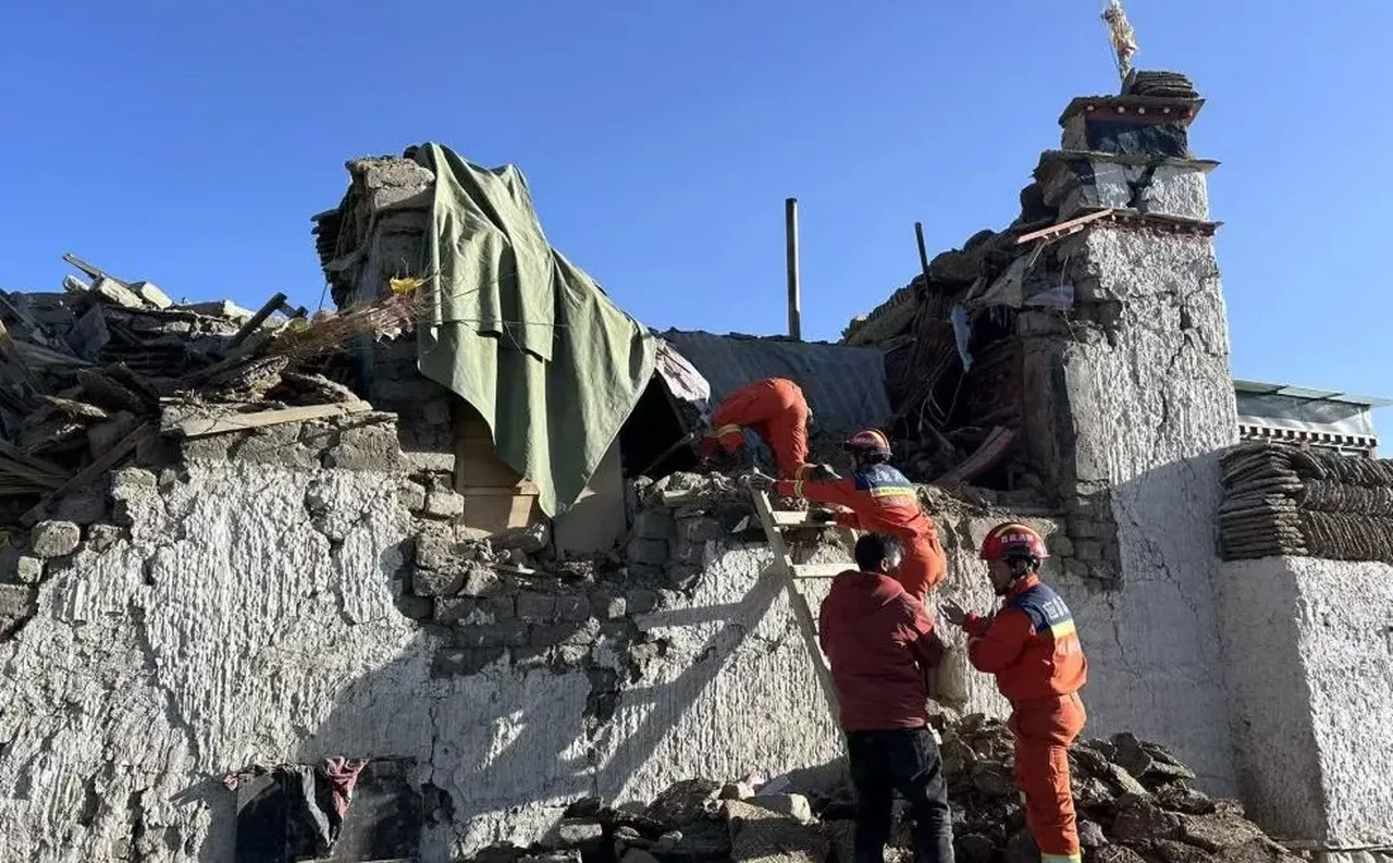 Çin'in Tibet Özerk Bölgesi'nde şiddetli deprem!