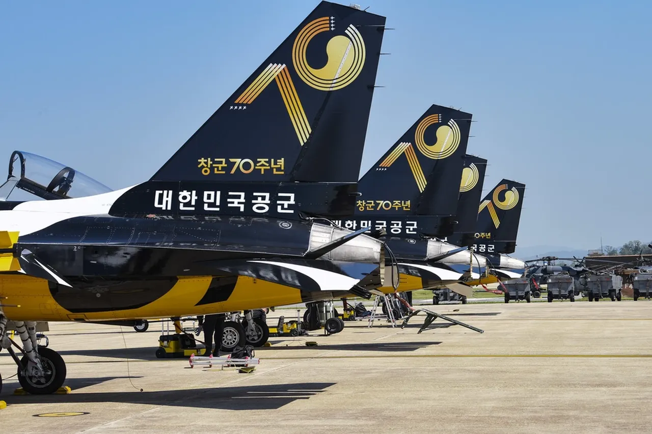 Güney Kore'de uçuş gösterisine sızan Tayvanlı casuslar yakayı ele verdi