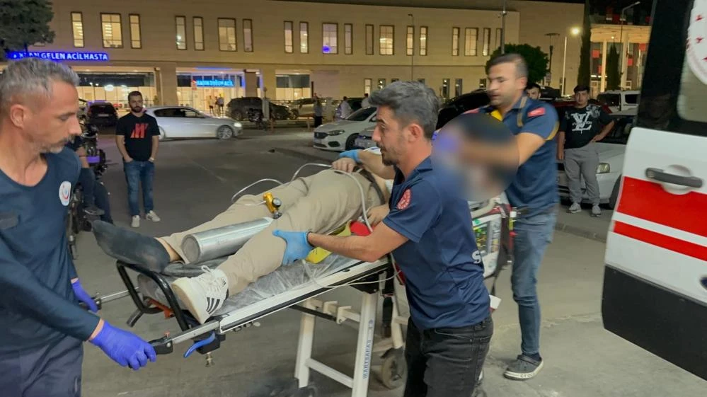 Adıyaman'da motosiklet kazasında bir kişi ağır yaralandı