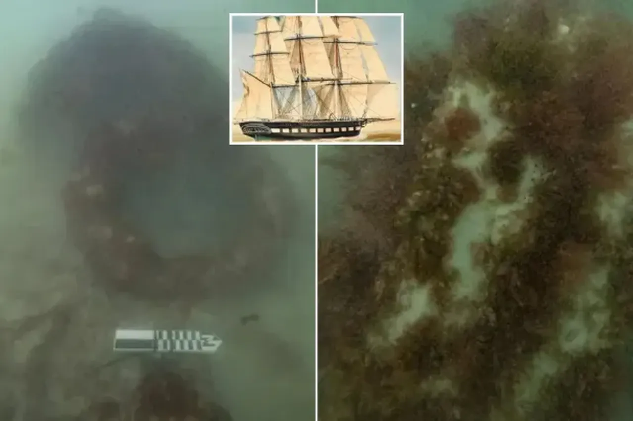 İnanılmaz keşif: 800 tonluk geminin enkazı 168 yıl sonra bulundu