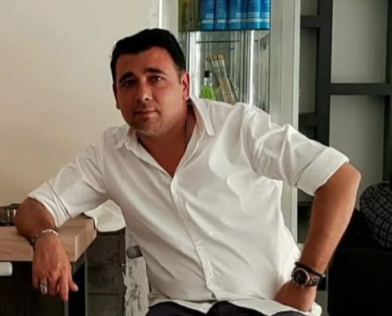 İş adamının acı ölümü! Metrelerce savrulduğu anlar kamerada