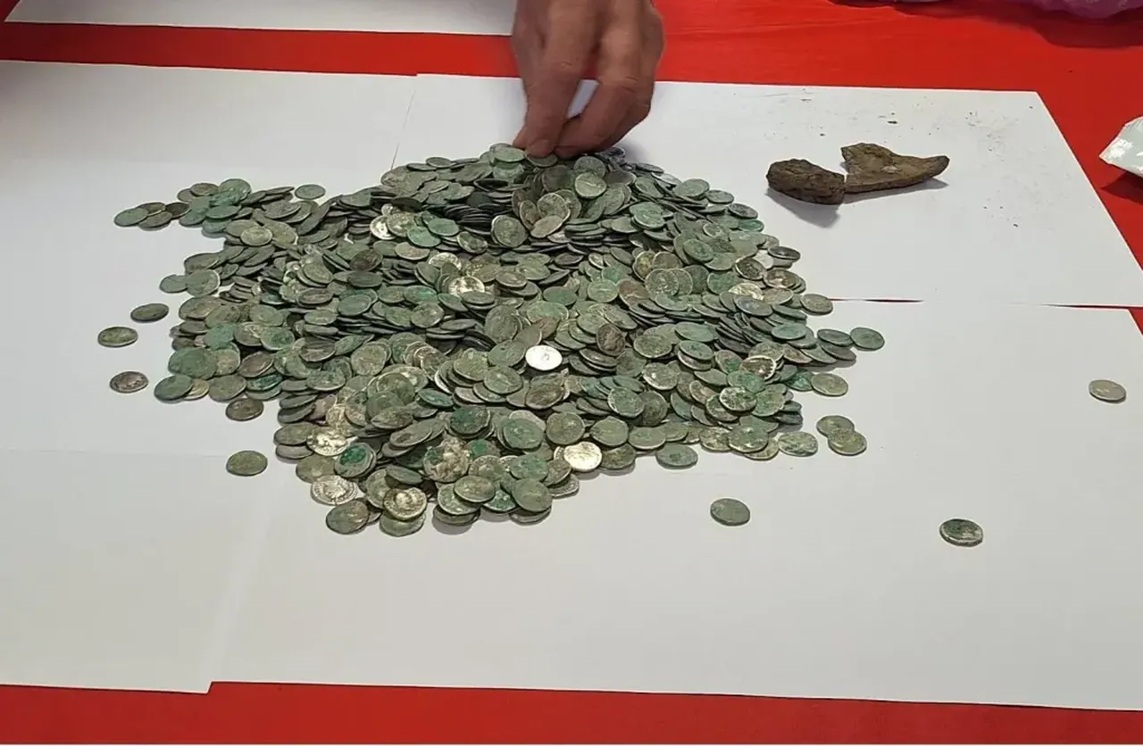 Yürüyüş sırasında tarihle yüzleşti: Tarladaki antik hazineyi görünce neye uğradığını şaşırdı