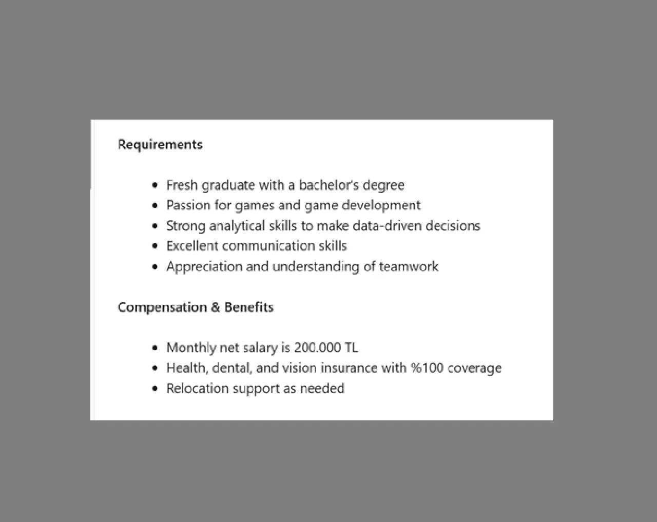 Böyle iş ilanı görülmedi! 200 bin lira net maaş: İmkanları dudak uçuklattı 