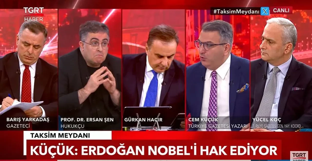 Cem Küçük: Cumhurbaşkanı Erdoğan Nobel'i hak ediyor