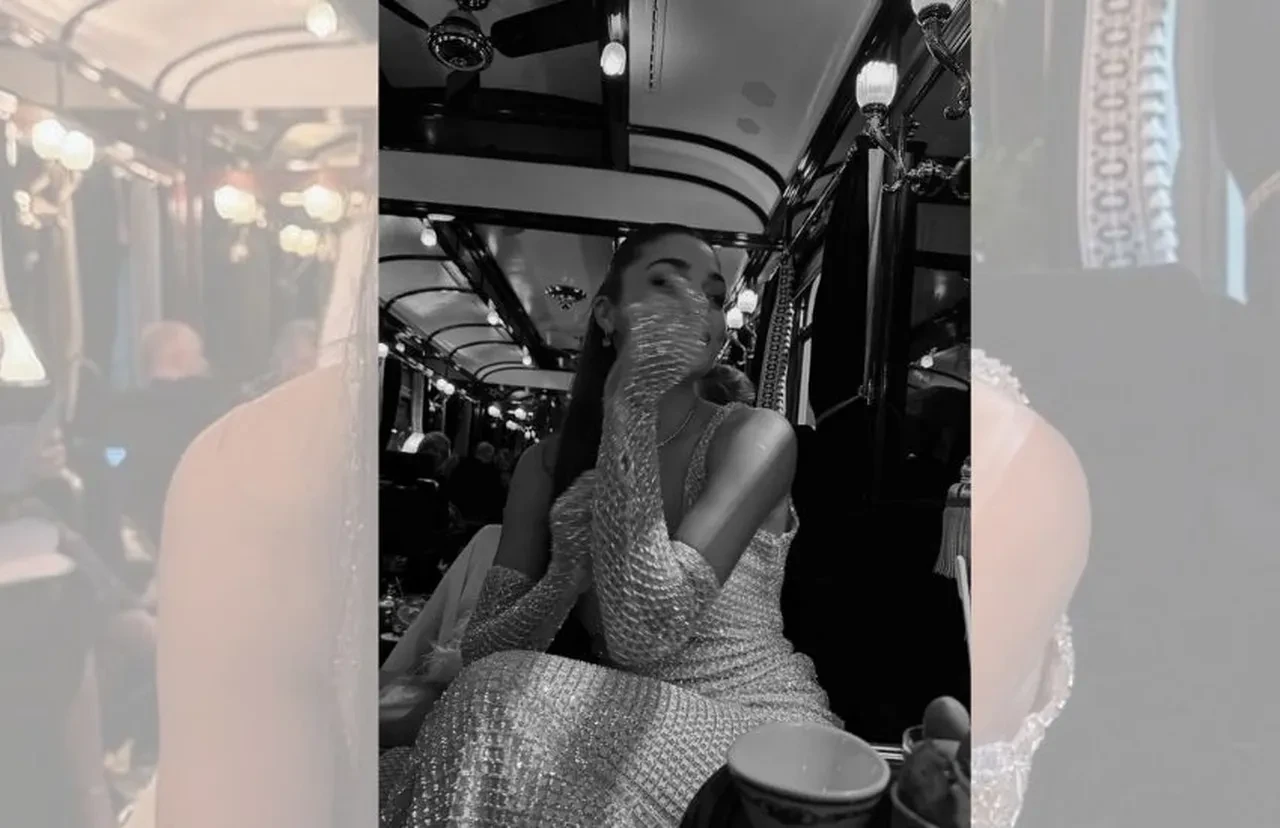 Hande Erçel'in romantik tren yolculuğu